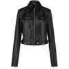 Ferragamo Biker Jacket With Vertical Zip Detail