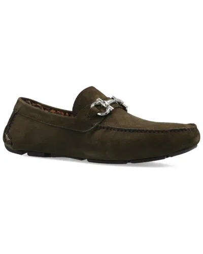 Ferragamo Leather Loafer 53169 Green