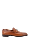 Ferragamo Mens Tan Foster Gancho Horsebit-embellished Leather Loafers Eur 41 / 7 Uk