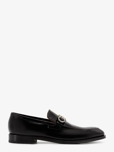 FERRAGAMO LEATHER LOAFERS