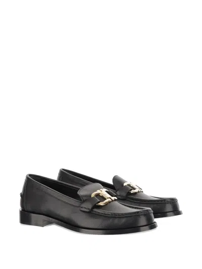 FERRAGAMO LEATHER LOAFERS