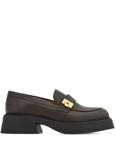 Ferragamo Leather Loafers