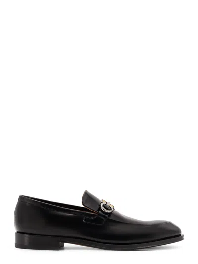 FERRAGAMO LEATHER LOAFERS