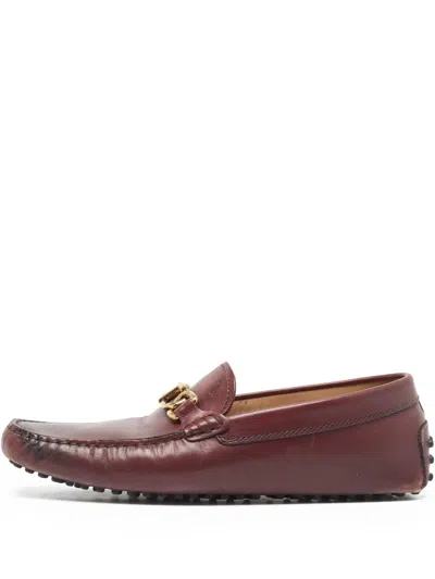 Pre-owned Ferragamo Leather Loafers