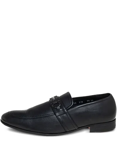 Pre-owned Ferragamo Leather Loafers