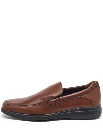 Pre-owned Ferragamo Leather Loafers