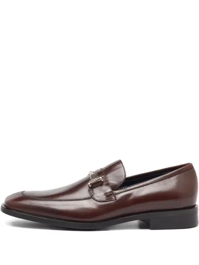 Pre-owned Ferragamo Leather Loafers