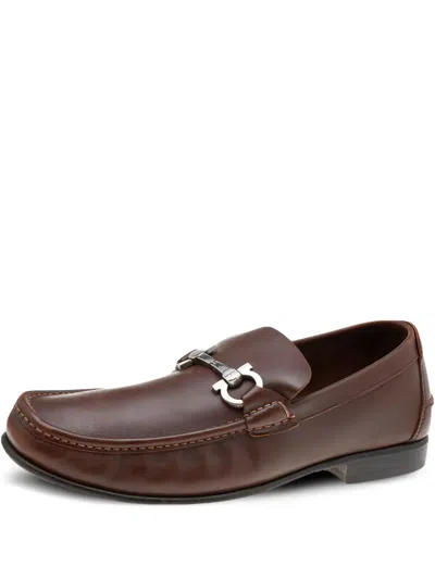 Pre-owned Ferragamo Leather Loafers
