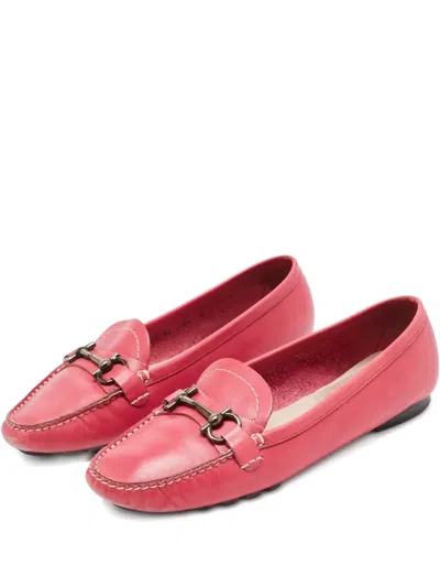 Pre-owned Ferragamo Leather Loafers