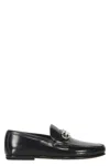 Ferragamo Man Loafers Black Size 7.5 Calfskin In Black