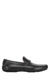 Ferragamo Man Loafers Black Size 8.5 Leather In Black