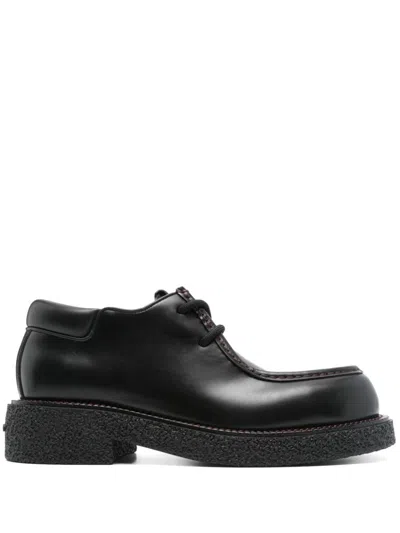 FERRAGAMO LEATHER LOAFERS