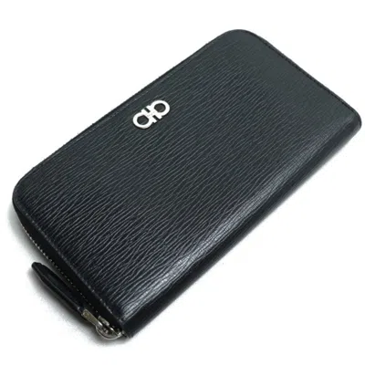 Pre-owned Ferragamo Leather Long Wallet (bi-fold) ()