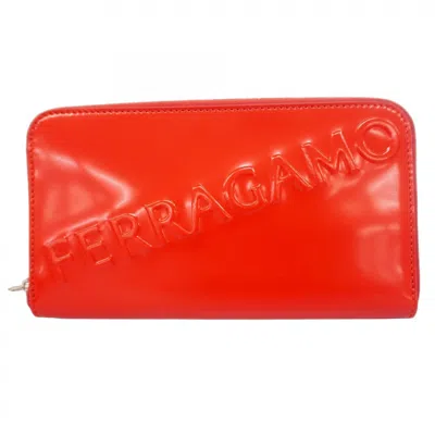 Pre-owned Ferragamo Leather Long Wallet (bi-fold) () In Multi