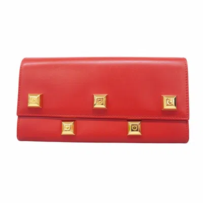 Pre-owned Ferragamo Leather Long Wallet (bi-fold) () In Multi