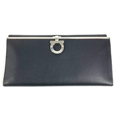 Pre-owned Ferragamo Leather Long Wallet (bi-fold) () In Multi