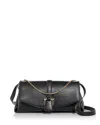 Ferragamo F-show Medium Flap Shoulder Bag In Nero