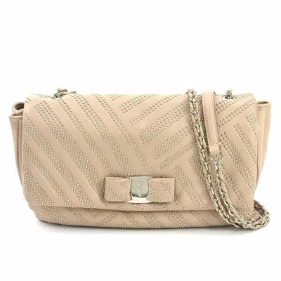 Pre-owned Ferragamo Leather Metal Shoulder Bag () In Multi
