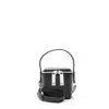 Ferragamo Leather Micro Vanity Case In Black