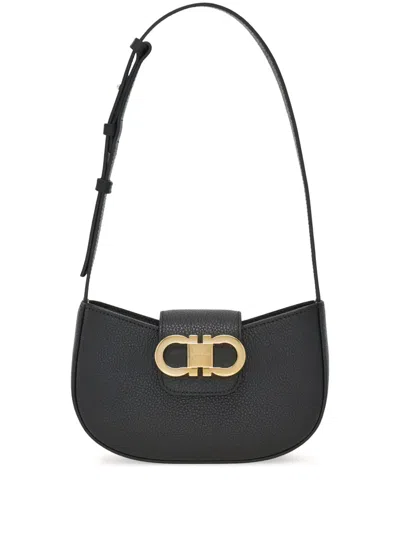 FERRAGAMO LEATHER MINI BAG