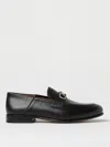 Ferragamo Mocassini Ottone In Black