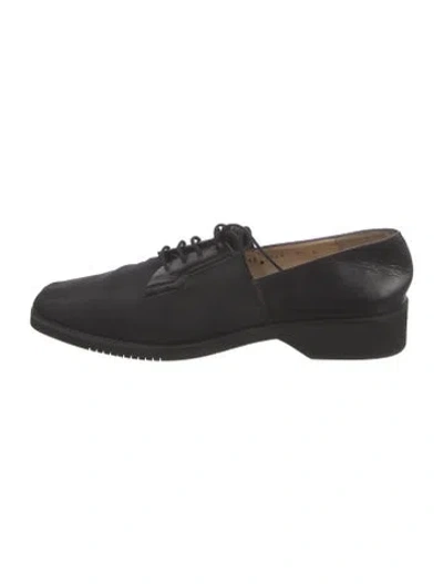 Pre-owned Ferragamo Leather Mules In Black