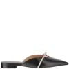 Ferragamo Leather Mules With Bow