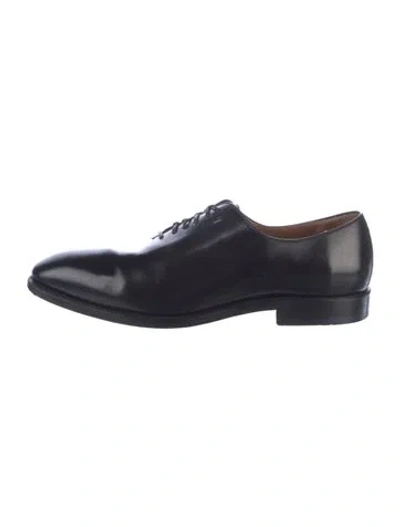 Pre-owned Ferragamo Leather Oxfords In Multi