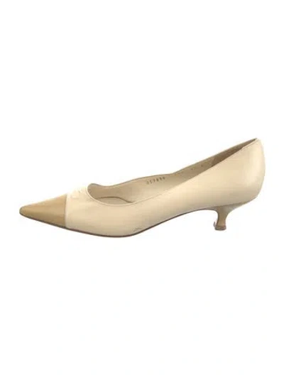 Pre-owned Ferragamo Leather Pumps
