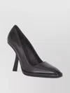 Ferragamo Leather Pumps Geometric Edge
