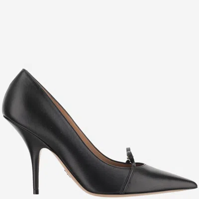 Ferragamo Stylish Pumps With Pointed Toe And Bow In Multi