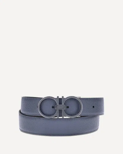 FERRAGAMO LEATHER REVERSIBLE BELT
