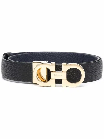 FERRAGAMO FERRAGAMO LEATHER REVERSIBLE BELT
