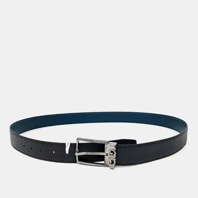 Pre-owned Ferragamo Leather Reversible Belt In Multicolor