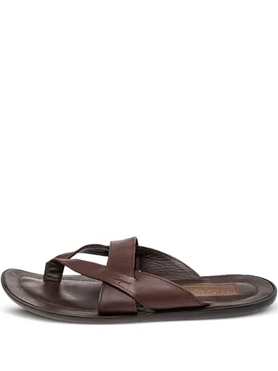 Pre-owned Ferragamo Leather Sandals