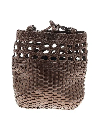 Pre-owned Ferragamo Leather Satchel In Brown