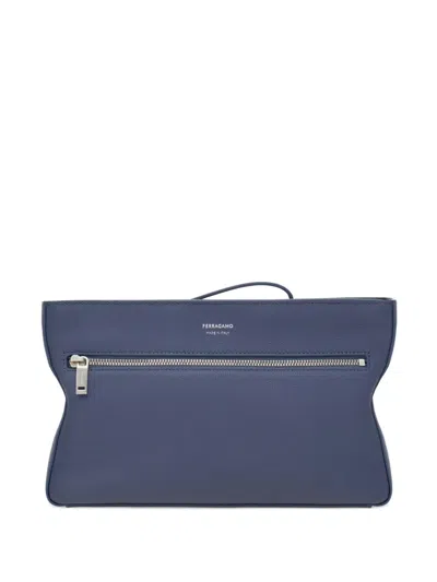 Ferragamo Leather Shoulder Bag