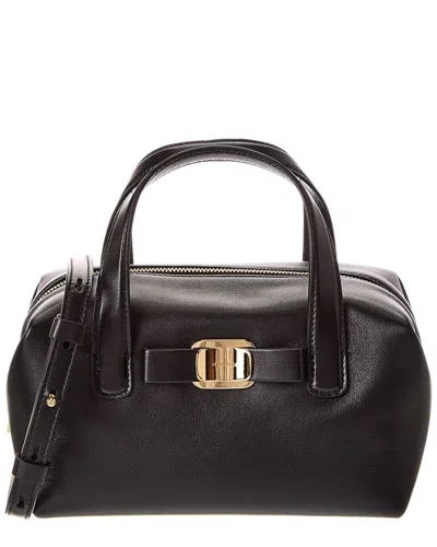 FERRAGAMO FERRAGAMO LEATHER SHOULDER BAG