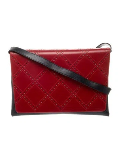 Pre-owned Ferragamo Leather Shoulder Bag In Blue