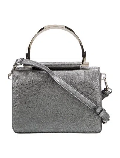 Pre-owned Ferragamo Leather Shoulder Bag In Blue
