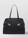 Ferragamo Hug Clasp-detail Calfskin Shoulder Bag