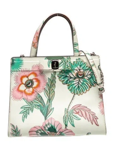 Pre-owned Ferragamo Leather Shoulder Bag In Multi