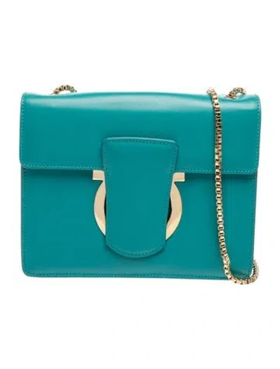 Pre-owned Ferragamo Leather Shoulder Bag In Multi