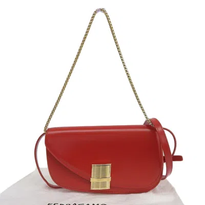 Pre-owned Ferragamo Leather Shoulder Bag ()