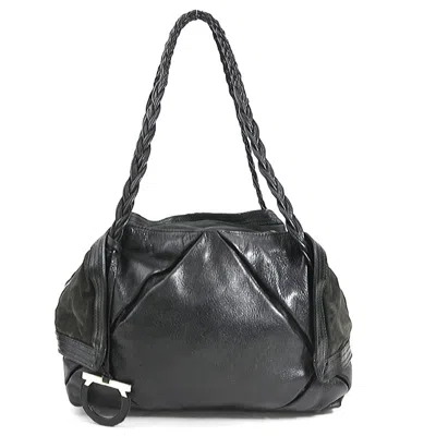 Pre-owned Ferragamo Leather Shoulder Bag ()