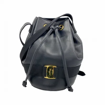 Pre-owned Ferragamo Leather Shoulder Bag ()