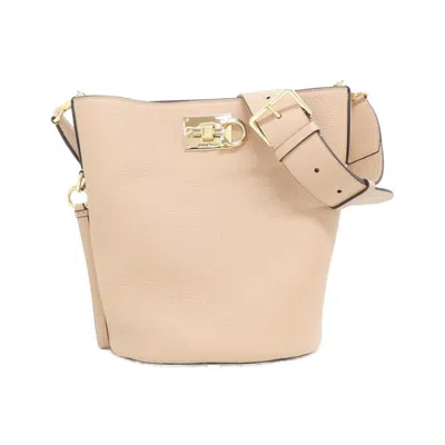Pre-owned Ferragamo Leather Shoulder Bag ()