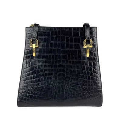 Pre-owned Ferragamo Leather Shoulder Bag ()