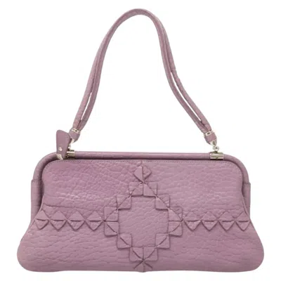 Pre-owned Ferragamo Leather Shoulder Bag () In Purple