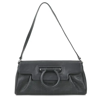 Pre-owned Ferragamo Leather Shoulder Bag ()